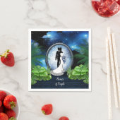 Galaxy-Portal Hochzeitsdekor Serviette (Beispiel)