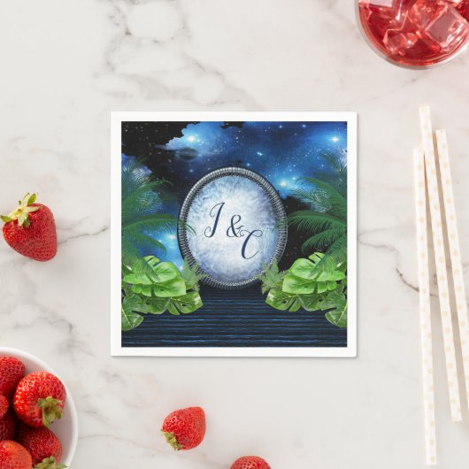 Galaxy-Portal-Party-Dekoration Serviette (Beispiel)