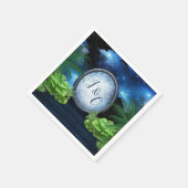 Galaxy-Portal-Party-Dekoration Serviette (Ecke)