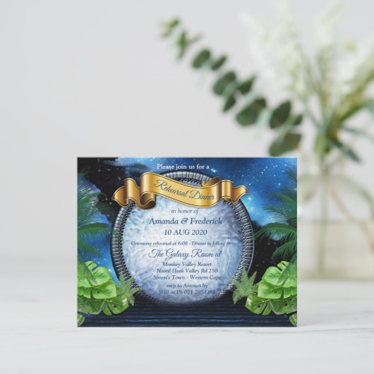 Galaxy-Portal-Probe Einladung (Stehend Vorderseite)