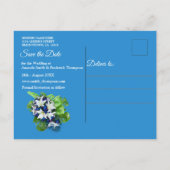 Galaxy Portal Save the Date Ankündigungspostkarte (Rückseite)