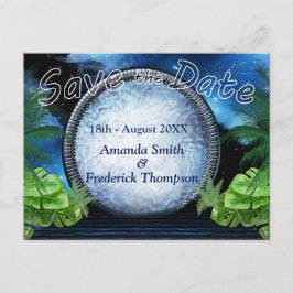 Galaxy Portal speichere die Daten Ankündigungspostkarte