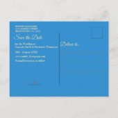 Galaxy Portal speichere die Daten Ankündigungspostkarte (Rückseite)