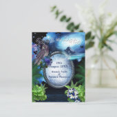 Galaxy Portal speichere die Daten Ankündigungspostkarte (Stehend Vorderseite)