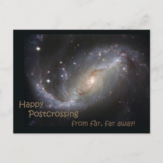 Galaxy Postcross Postcard Postkarte (Vorderseite)