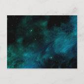 Galaxy Postkarte (Vorderseite)