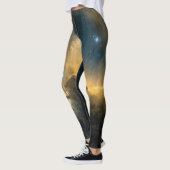 Galaxy Print Leggings - Kosmischer Stil und unendl (Links)