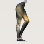Galaxy Print Leggings - Kosmischer Stil und unendl (Rechts)