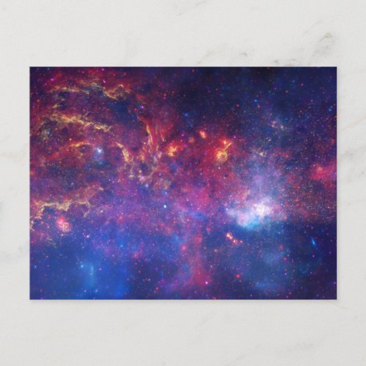 Galaxy Print Milky Way Postkarte (Vorderseite)