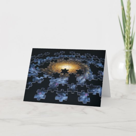 Galaxy-Puzzle-Karte Karte (Vorderseite)