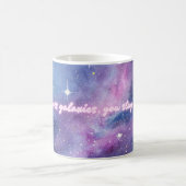 Galaxy Quote Mug Kaffeetasse (Mittel)