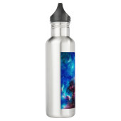 Galaxy Red und Blue Galaxy Edelstahlflasche (Links)