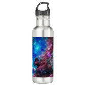 Galaxy Red und Blue Galaxy Edelstahlflasche (Vorderseite)