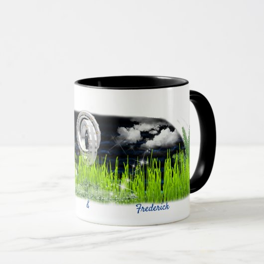Galaxy-rings-Wedding-Geschenk Tasse (VorderseiteRechts)