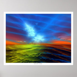 Galaxy Rise Poster