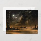 Galaxy Rise Postkarte (Vorne/Hinten)