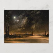 Galaxy Rise Postkarte (Vorderseite)