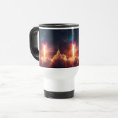 Galaxy Rocket Therme Tasse - Space Fantasy Style (Vorderseite Links)