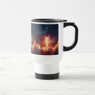 Galaxy Rocket Therme Tasse - Space Fantasy Style