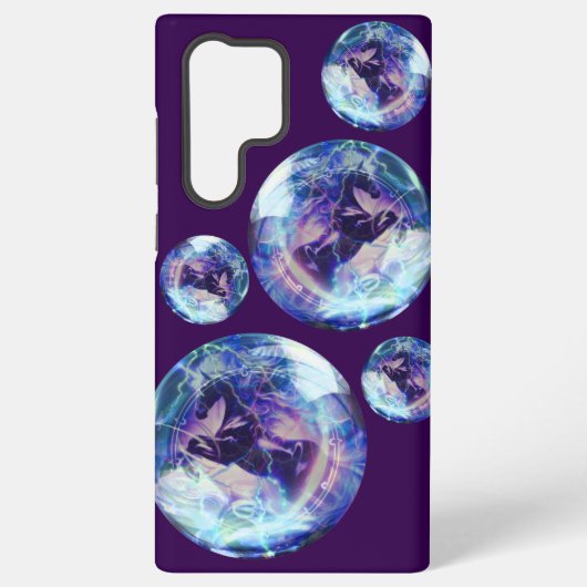 Galaxy S22 Ultra Lila Phone Case Samsung Galaxy Hülle (Rückseite)