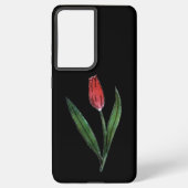 Galaxy Samsung s21 ultra Case Blume Design Samsung Galaxy Hülle (Rückseite)