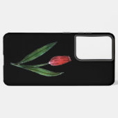 Galaxy Samsung s21 ultra Case Blume Design Samsung Galaxy Hülle (Linke Seite)