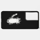 Galaxy Samsung s21 ultra Case Happy Cat Design Hülle (Linke Seite)