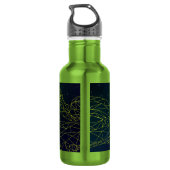Galaxy Schlange Wasserflasche (Rückseite)