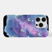 Galaxy Schmetterling Handyhülle iPhone Hülle (Rückseite (Horizontal))