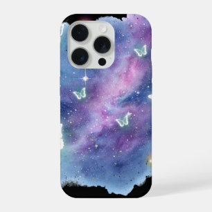 Galaxy Schmetterling Handyhülle iPhone 15 Pro Hülle
