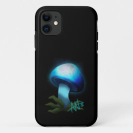 Galaxy Shiitake Glighlight Blue Mushroom Case-Mate iPhone Hülle