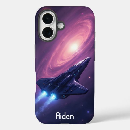 Galaxy Ship Case-Mate iPhone Hülle (Rückseite)