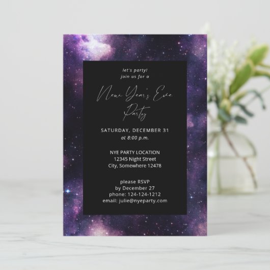 Galaxy Silvester Party (Stehend Vorderseite)