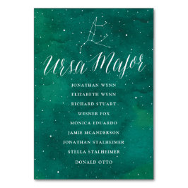 GALAXY-Sitzkarte Ursa Major Tischnummer