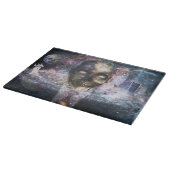 Galaxy Skull Schneidebrett (Ecke)