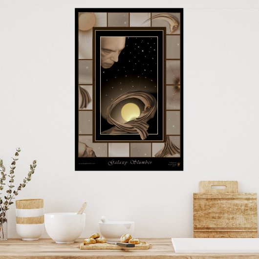 Galaxy Slumber Poster (Küche)