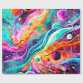 GALAXY | SONSTIGER RAUM GESCHENKPAPIER (Flach)