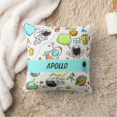 Galaxy Space Astronauten Kissen (Decke)