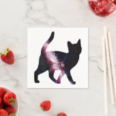 Galaxy Space Cat Serviette (Beispiel)