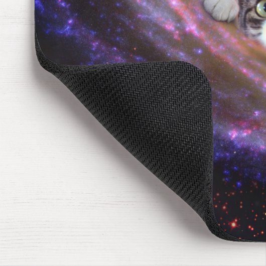 Galaxy Space Cats LOL Mousepad (Horizontal) (Ecke)