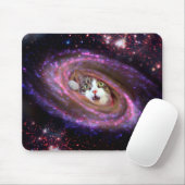 Galaxy Space Cats LOL Mousepad (Horizontal) (Mit Mouse)