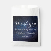 Galaxy Space Celestial Starry Night Wedding Geschenktütchen (Vorderseite)