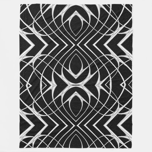 Galaxy Space Design Fleecedecke (Vorderseite)