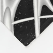 Galaxy Space Design Fleecedecke (Ecke)