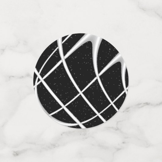 Galaxy Space Design Konfetti (Klein Vorderseite)