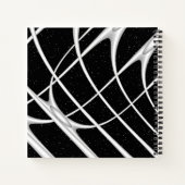 Galaxy Space Design Notizblock (Rückseite)