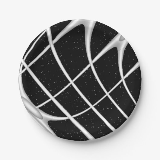 Galaxy Space Design Pappteller (Vorderseite)