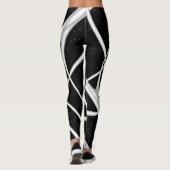 Galaxy Space Design Scarf Leggings (Rückseite)