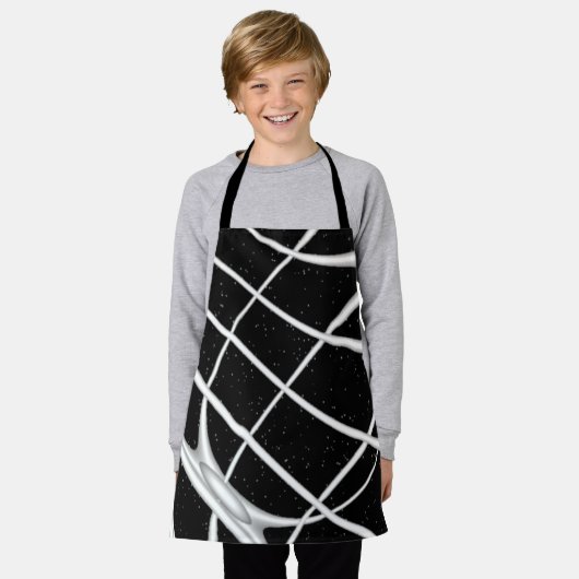Galaxy Space Design Schürze (Getragen)