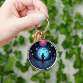 Galaxy space keychain for Galaxy lovers Schlüsselanhänger (Hand)